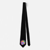 Trots Elegantie: Love Is Love 3D Stropdas (Voorkant)