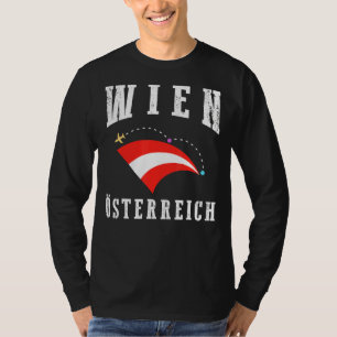Trots en erfgoed Wenen Oostenrijk Vlag Wien Oste T-shirt