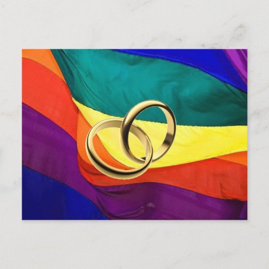 Trots en Huwelijk Briefkaart (Voorkant)