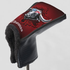 Trots en kracht, een Amerikaanse stier Golfheadcover