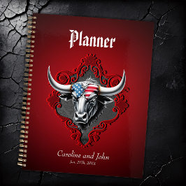Trots en kracht, een Amerikaanse stier Planner