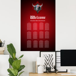 Trots en kracht, een Amerikaanse stier Poster