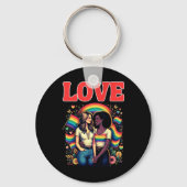 Trots en liefde Sticker Sleutelhanger (Voorkant)