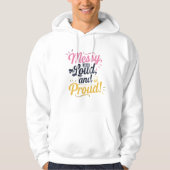 "Trots en luid" Hoodie (Voorkant)