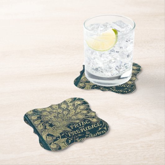 Trots en vooroordeel kussen kartonnen onderzetters (Insitu)