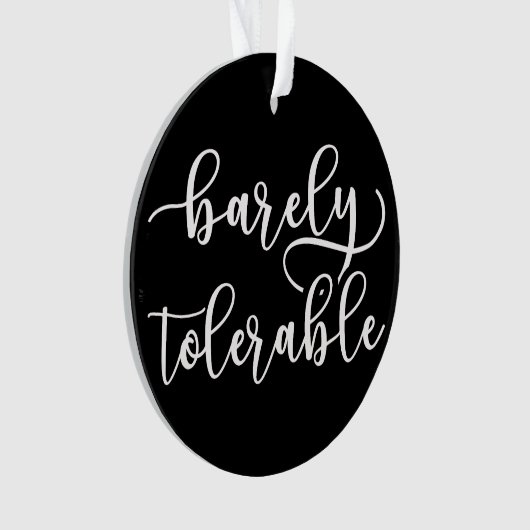 trots en vooroordelen-nauwelijks te tolereren i ornament (voorkant)