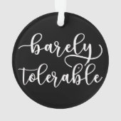 trots en vooroordelen-nauwelijks te tolereren i ornament (achterkant)