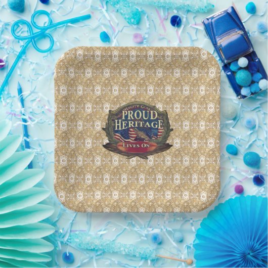 Trots erfgoed leeft op papier Bord (Feest)