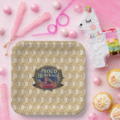 Trots erfgoed leeft op papier Bord (Feest)