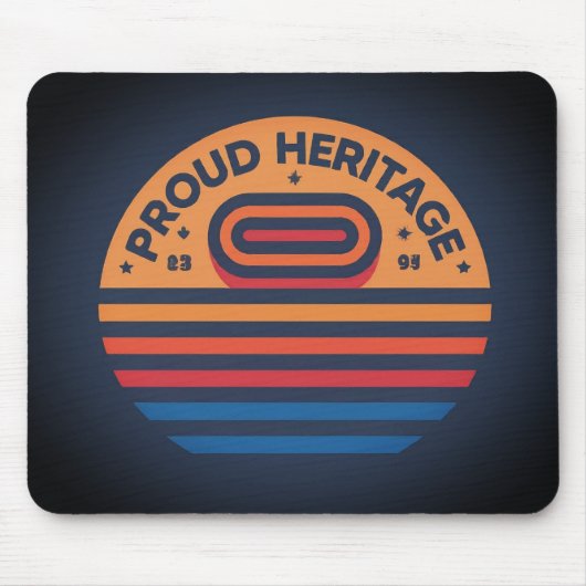 Trots erfgoed leeft voort muismat (Voorkant)