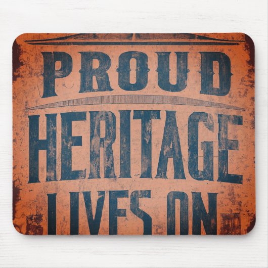 Trots erfgoed leeft voort muismat (Voorkant)