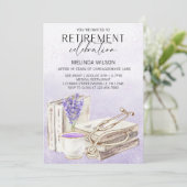 Trots gepensioneerde arts-medische pensioenpartij kaart (Staand voorkant)