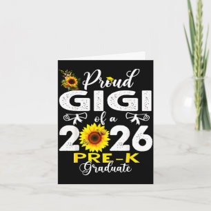 Trots gigi van 2026 pre-k afgestudeerde moeders da kaart