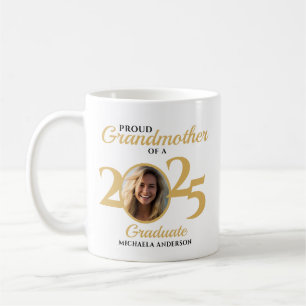 Trots Grootmoeder van een 2024 Afstuderen Foto & N Koffiemok