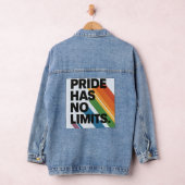 Trots Heeft Geen Grenzen | Disability Pride Month Denim Jacket (Hangar)