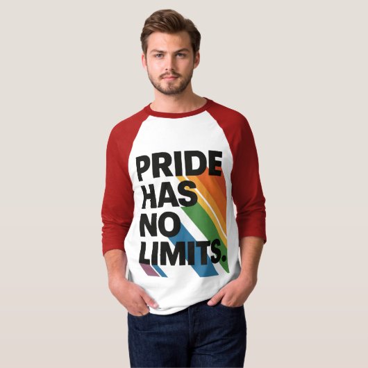 Trots Heeft Geen Grenzen | Disability Pride Month T-shirt (Voorkant volledig)