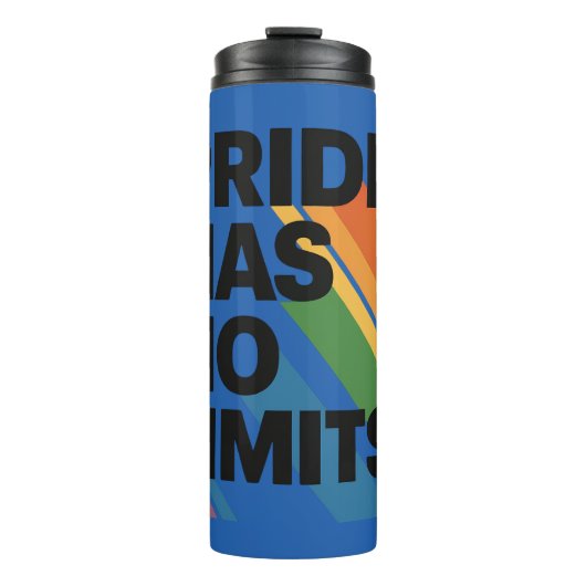 Trots Heeft Geen Grenzen | Disability Pride Month  Thermosbeker (Voorkant)