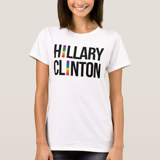 Trots Hillary Clinton T-shirt (Voorkant)