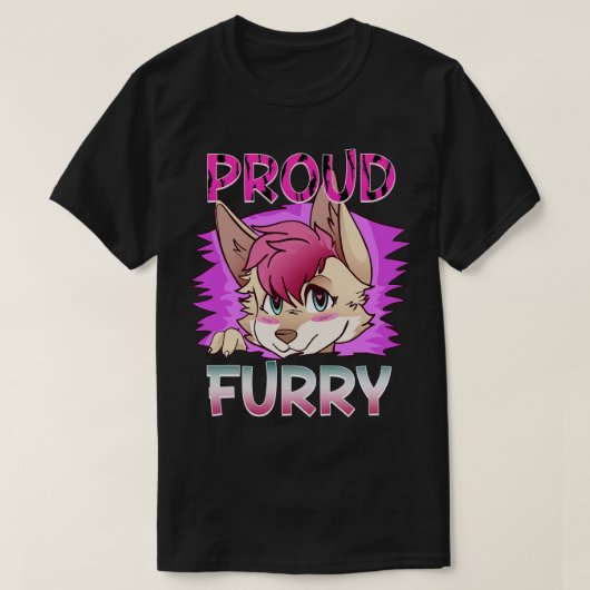 Trots I Furries Cosplay Fandom 15 T-shirt (Design voorkant)