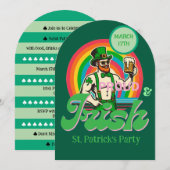 Trots & Iers St Patrick Custom LGBTQ+ Kaart (Voorkant / Achterkant)