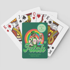 Trots & Iers St Patrick Custom LGBTQ+ Pokerkaarten