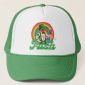 Trots & Iers St Patrick Custom LGBTQ+ Trucker Pet (Voorkant)
