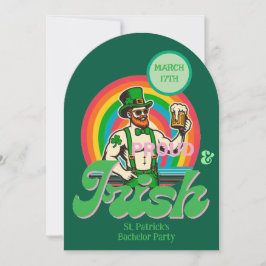 Trots & Iers St Patrick LGBTQ+ vrijgezellenfeest Kaart