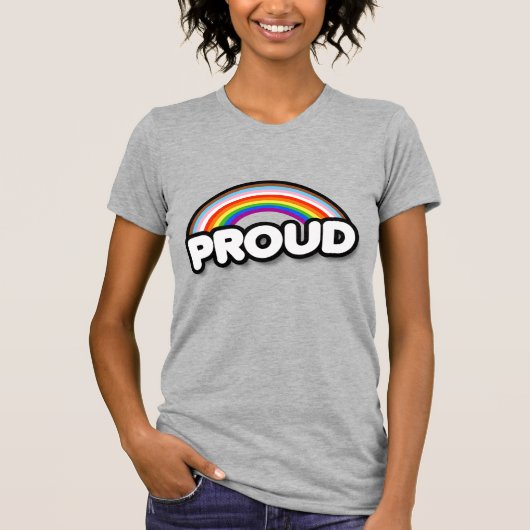 Trots - Inclusieve Boog T-shirt (Voorkant)