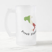Trots Italiaans Bevroren Bierglas Matglas Bierpul (Links)