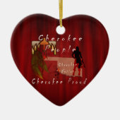 trots keramisch ornament (Voorkant)