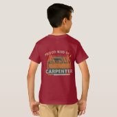 Trots Kind van een Carpenter T-shirt (Achterkant volledig)
