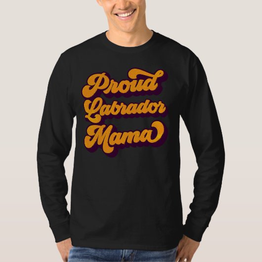 Trots Lab Mama T-shirt (Voorkant)