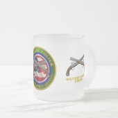 Trots Leger Militaire Politie Korps Matglas Koffiemok (Voorkant rechts)