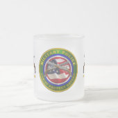 Trots Leger Militaire Politie Korps Matglas Koffiemok (Center)