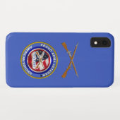 Trots leger veteraan infanterie soldaat infanterie Case-Mate iPhone case (Achterkant (horizontaal))