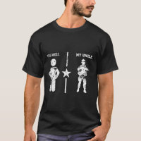 Trots Legeroom T Shirt Mijn Oom Militair Familie