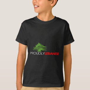 trots Libanees , Libanees en trots - Libanon T-shirt