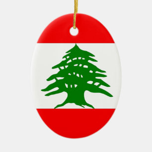 trots Libanees - trots om Libanees te zijn - Liban Keramisch Ornament