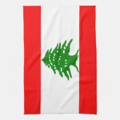 trots Libanees - trots om Libanees te zijn - Liban Theedoek (Verticaal)