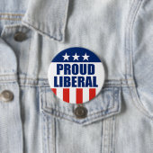 trots liberaal ronde button 7,6 cm (In situ)