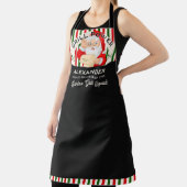 Trots Lid Santas Grill Squad BBQ Kerstcadeau Schort (Insitu)