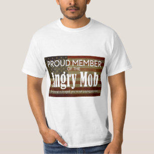 Trots Lid van Boze Menigte T-shirt