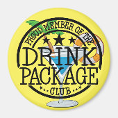 Trots lid van de Drink Package Club Cruise Door Magneet (Voorkant)
