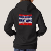 TROTS LID VAN DE ENORME RECHTSE SAMENZWERING HOODIE (Achterkant)