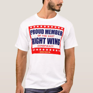 TROTS LID VAN DE ENORME RECHTSE SAMENZWERING T-SHIRT