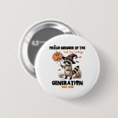 Trots lid van de FCK Your Feelings Generatie X Ronde Button 5,7 Cm (Voorkant /achterkant)