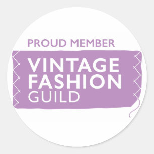 Trots lid van de Mode Gilde Ronde Sticker