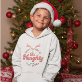 Trots lid van de ondeugende lijst club kerst