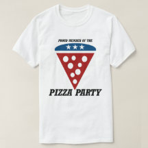 Trots lid van de Pizza Party