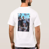 trots lid van de rechtervleugel t-shirt (Achterkant)